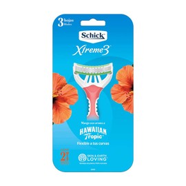Schick Xtreme3 Hawaiian Tropic x 2
