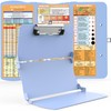 Cooperwin Nursing Clipboard Foldable Aluminum, 3 Layers Foldable with Edition