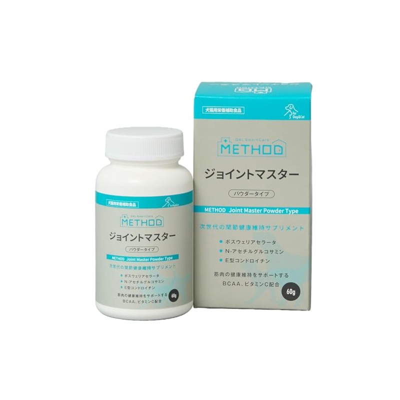 METHOD Joint Master Powder Type for Dogs and Cats, 2.1