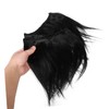 Baluue Real Human Hair Wig Bundle Long Straight Hair Extensions