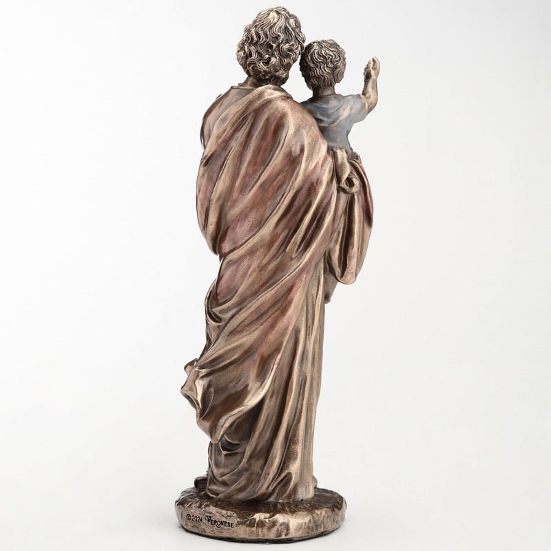 Veronese Design 6 1/4 Inch Saint Joseph and Baby Jesus