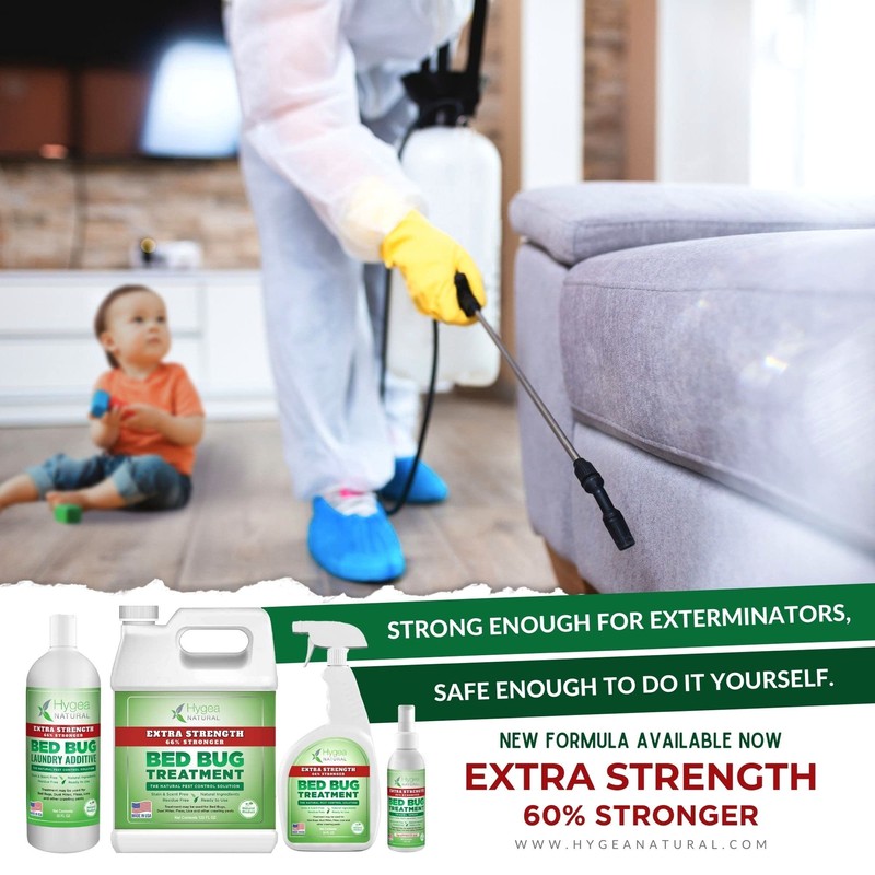 Hygea Natural Extra Strength Bed Bug & Lice Elimination Kit