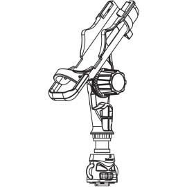 Sea-Lect Designs Triple Threat Rod Holder - Track Mount