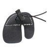 3pcs Archery Finger Tabs Thickened Double Layer PU Leather Archery