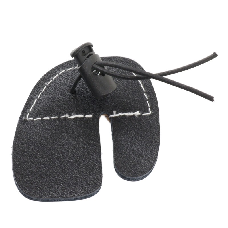 3pcs Archery Finger Tabs Thickened Double Layer PU Leather Archery