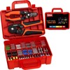 PEBA Ferrule Crimping Tool Kit, 24 Sizes wire Ferrules and