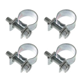 HOSE CLAMP 8MM 10MM 12MM 14MM 16MM FUEL CLIP SPRING HOLDER TUBE SCOOTER MOPED (12-14mm)