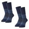 VAXPOT VA-8272 Trekking Socks, 2 Pairs Set, Mountain Climbing Socks,