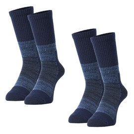 VAXPOT VA-8272 Trekking Socks, 2 Pairs Set, Mountain Climbing Socks, Men's, Women's, Kids [Bottom Cushion, Mesh Instep, Antibacterial, Deodorizing]