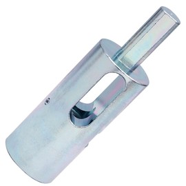 Opfiue 9 Gauge Drill Chuck Twist Ties Tool, High-tensile Wire Easy Twist Tool Twisted Fence Tool, Fixing Chain Link Fence for Loop Fences/DIY Enthusiasts（fit 3/8" Chuck Power Drills）