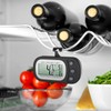 Ankilo Upgraded Refrigerator Thermometer, 2 Pack Portable Digital Waterproof Fridge