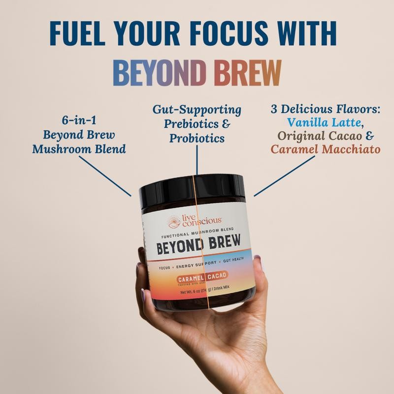 Live Conscious Beyond Brew Duo Flavor Bundles - Functional Mushroom