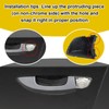 Goholy Car Exterior Door Handle Key Hole Trim Cover CapCompatible