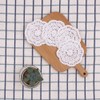 Phantomon Lace Round Crochet Doilies Handmade Coasters, 4-Inch, Pack of
