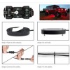 usparts888 8Pods RGB LED Rock Light Kit Underglow Wheel Light