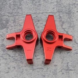 RCAWD Aluminum Alloy Left&Right Axle Carriers for 1/7 Traxxas UDR Unlimited Desert Racer 85086-4(Red)