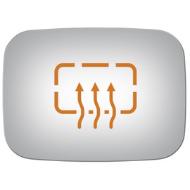 Burco 3746H Passenger Side Power Replacement Mirror Glass Compatible With 03-09 Hummer H2