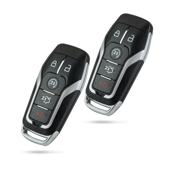 Extra-Partss Smart Car Key Fob Replacement for Ford Mustang Edge