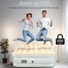 Queen Air Mattress with Built in Pump, Rechargeable, 16'' Raised,