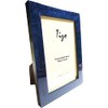 Tizo 4" X 6" Blue Wooden Frame, Made in Italy