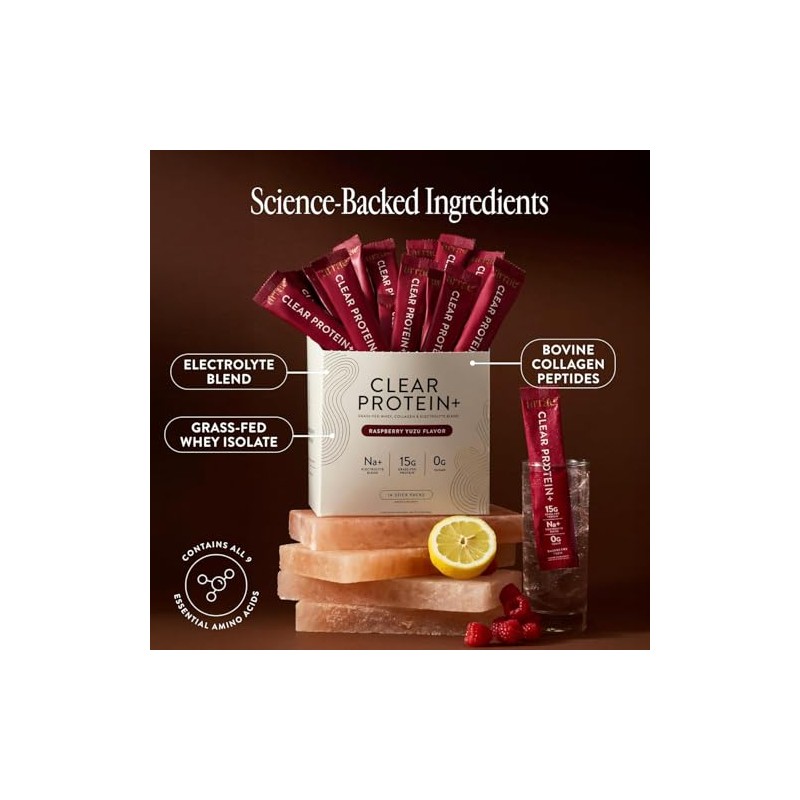 Arrae Clear Protein – Natural Protein Supplement, Smooth Texture, Easy