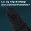 2Pcs Fishing Protective Gloves Finger Stall, Black Thumb + Index