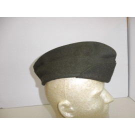 e2005-6 USMC WW2 Overseas Cover Cap Hat Green Wool no EGA grommet sz 56-57 W13F