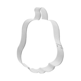 Tall Pumpkin Cookie Cutter 3.75 in B1471 - Foose Cookie Cutters - USA Tin Plate Steel