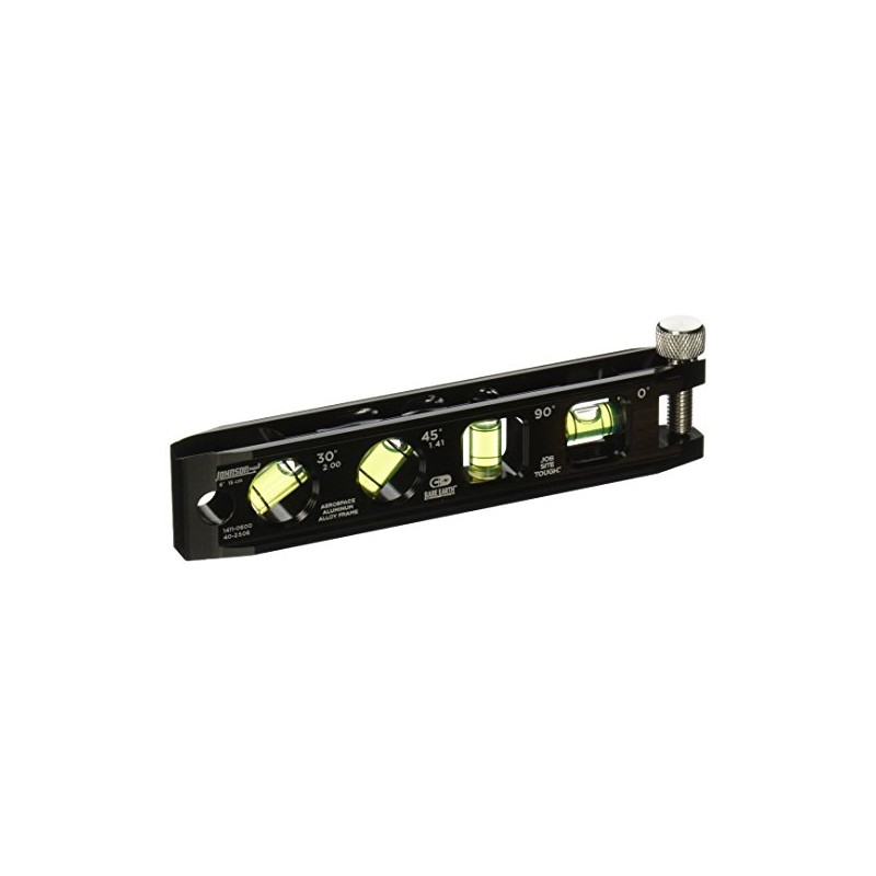 Johnson Level & Tool 1411-0600 Magnetic Billet Torpedo Level, 6",