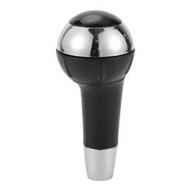 RATCHROLL Automatic Shift Knob for FIAT 500 2012-2017 Plastic Automotive Gearbox Stick Shifter Lever Knob Black Chrome Silver Tone