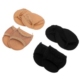 Healeved 4pairs High Heel Cushions Metatarsal Foot Pads for Women Non- Breathable Shoe Inserts to Relieve Pain and Friction during High-intensity Activities