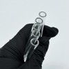 Reusable Glass Straws Set, Clear Glass Drinking Tubes Including 5*Short