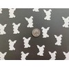 White Bunny Confetti - Bunny Decorations - Easter Decorations -