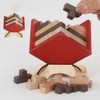 PrfcNL 3D Wooden Puzzle Cube - 3D Wooden Puzzle, T-shaped