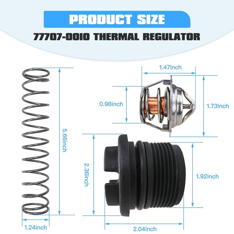 Xspeedonline Upgraded Thermal Regulator Kit for Master Temp, for Sta-Rite