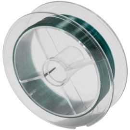 AERZETIX - C68896 - Spool of monofilament fishing line 100 m - thickness 0.20 mm - endurance 5.9 kg - colour green - made of nylon - bait fishing rod fish rope