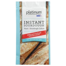 Red Star Platinum Instant Sourdough Yeast, 0.63 Ounces (Pack Of 20)