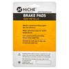NICHE Brake Pad Set For Kawasaki Mule PRO FXT FX