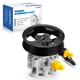 Power Steering Pump with Pulley Fits for Toyota Tundra 2005-2006, Sienna 2007-2010, 4Runner 2003-2009, FJ Cruiser 2007-2009 3.5L 4.0L Replaces 21-5363, 44310-08020, 44310-0C050 Power Assist Pump