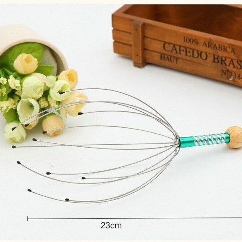 Generic Scalp Head Fingers Massager, 2Pcs Head Tickler Head Whisk