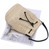 EVEOUT Straw Bucket Bag for Women Summer Woven Beach Bag