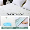 Premium 100% Waterproof King Mattress Protector, Breathable Mattress Cover King