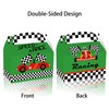 Partystadl 24 Pcs Race Car Party Favor Boxes Running Goodies