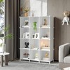 AWTATOS 12 Cube Storage Organizer, Closet Organizer Storage Shelves, White