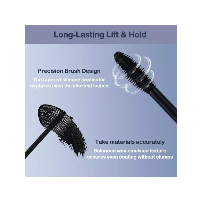 Ozlab 오즈랩 워터프루프 볼륨 마스카라 - 오래 지속되는 컬 앤