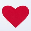 Mopec Pack Corazones rojos cartulina de 285 gramos 8.5 x