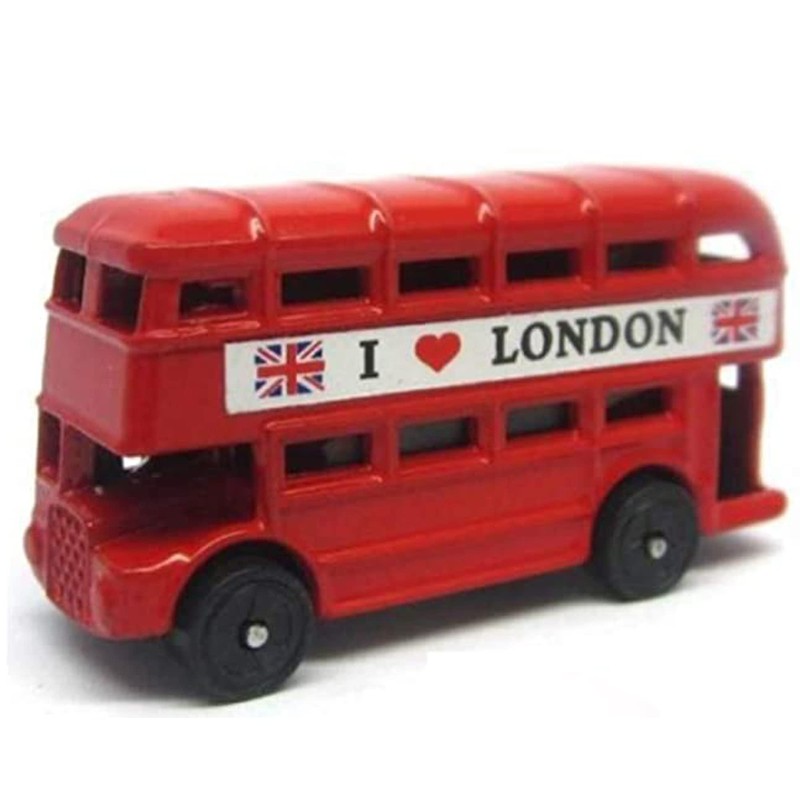 Set of 10 London 3D BUS & TELEPHONE Box Magnet