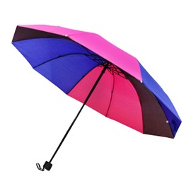 Zac's Alter Ego Gay Pride Festival Equality Bisexual Foldable Handbag Umbrella in Case