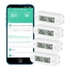 WiFi Thermometer Hygrometer: Smart Temperature and Humidity Sensor, Real-time Monitor,