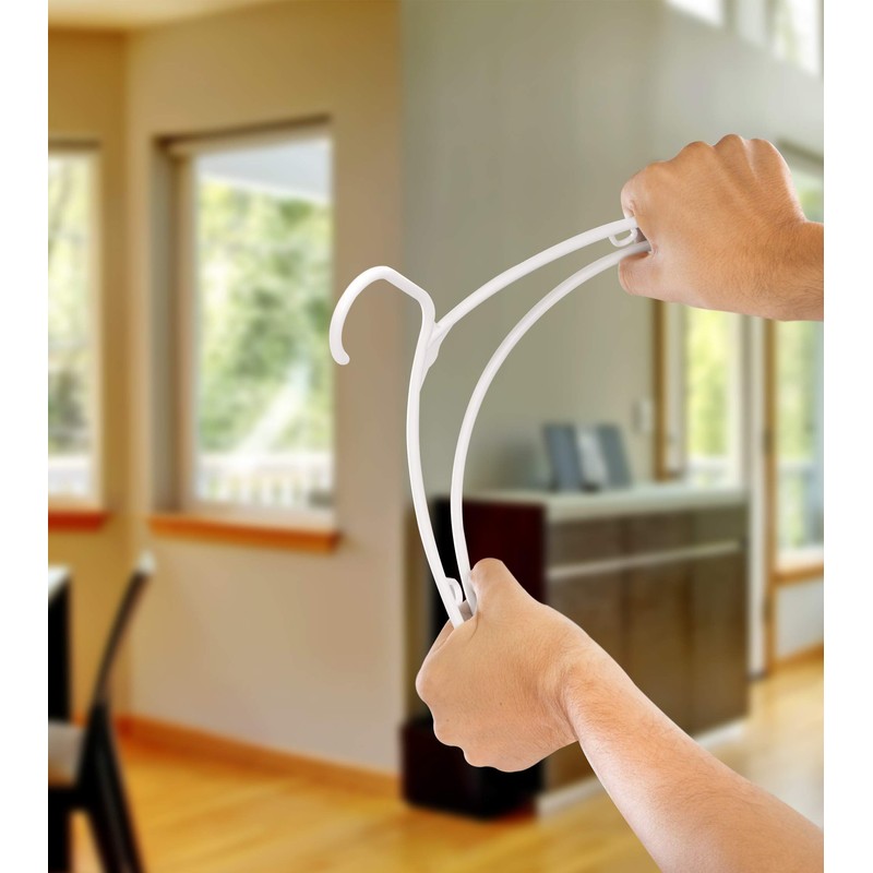 Utopia Home Plastic Hangers 50 Pack - Clothes Hanger with